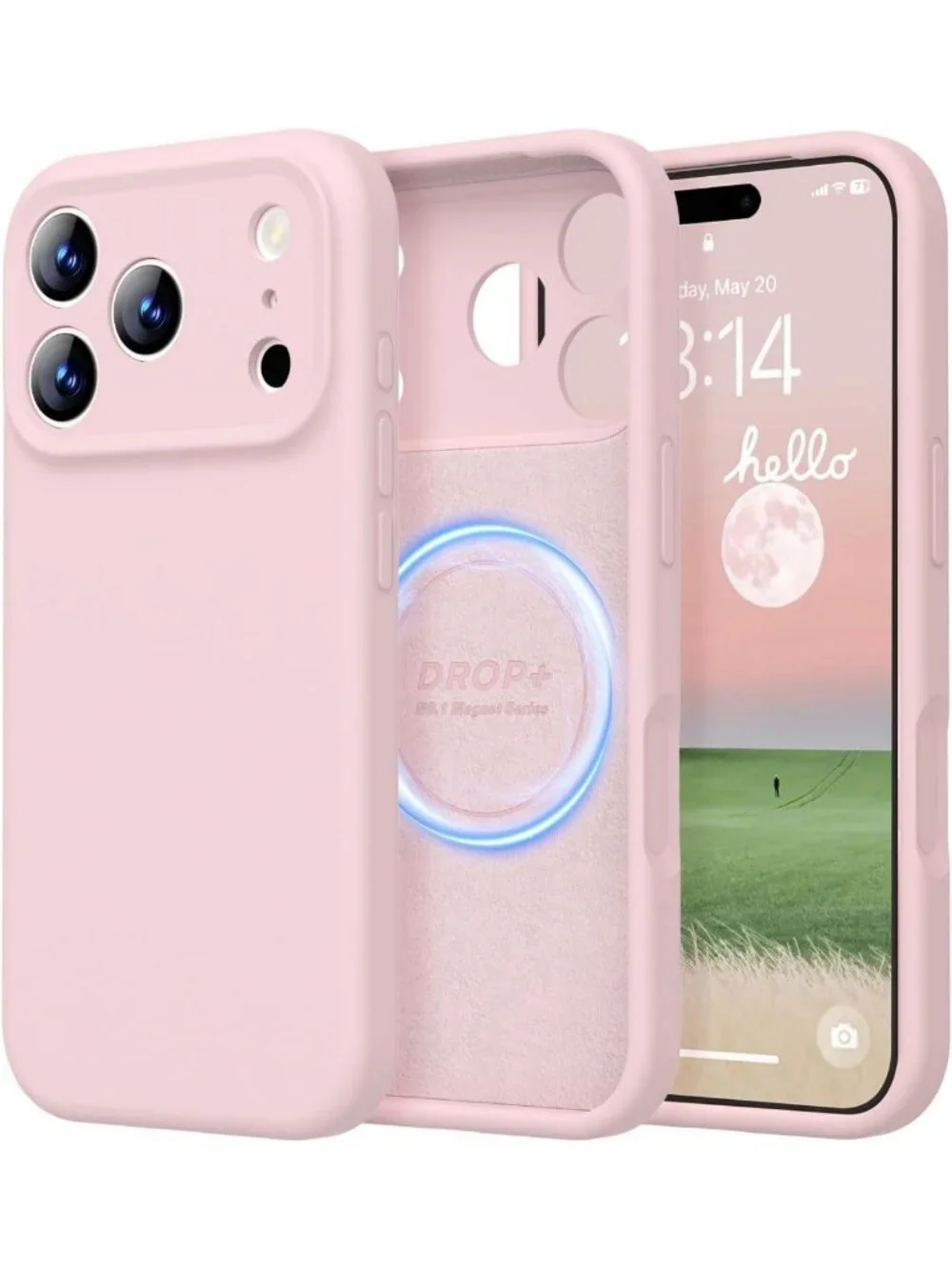 Premium Silicone Shockproof iPhone 17 Pro Max Case - Soft Anti-Scratch Lining